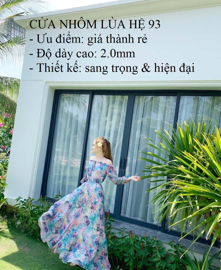 MẪU CỬA NHÔM XINGFA HỆ LÙA 93 MẪU CỬA NHÔM XINGFA HỆ LÙA 93
