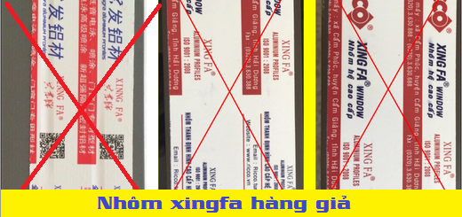 Tem nhôm xingfa giả nhái Tem nhôm xingfa giả nhái