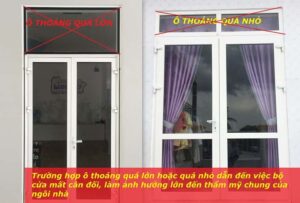 thiết kế cửa nhựa lõi thép