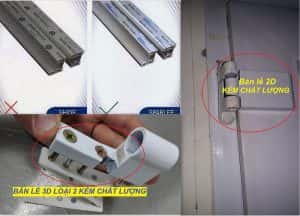 Cảnh giác cửa nhựa lõi thép giá rẻ bất ngờ