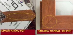 mẫu cửa nhựa lõi thép vân gỗ