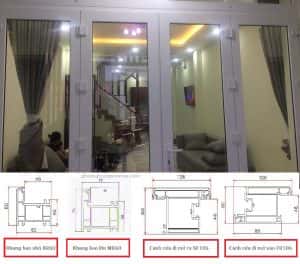 cua di nhua loi thep