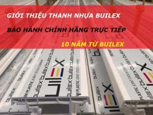 thanh nhựa Builex