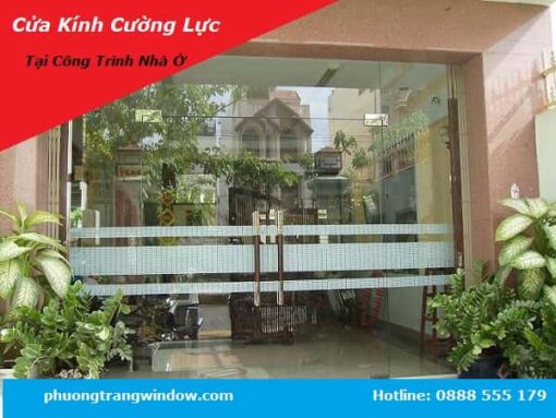 cửa kính cường lực giá rẻ