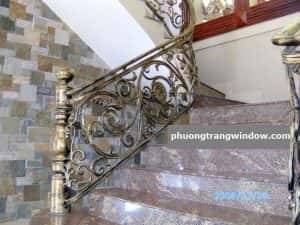 cầu thang nhôm đúc