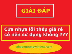 CỬA NHỰA LÕI THÉP GIÁ RẺ TPHCM