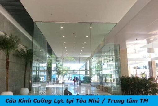 cửa kính cường lực an toàn