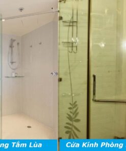 cửa kính phòng tắm