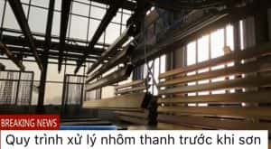 công nghệ sơn nhôm xingfa