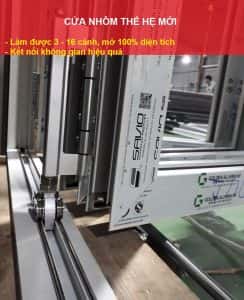 CỬA NHÔM XẾP TRƯỢT