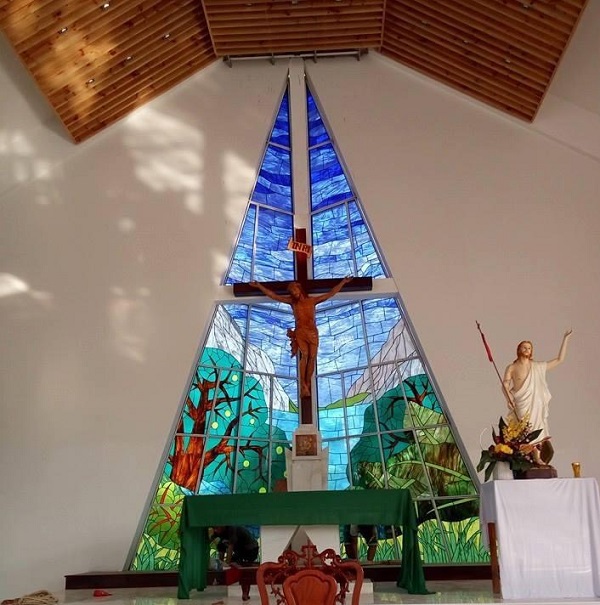 tranh kính nhà thờ