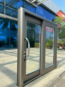 CỬA NHÔM XINGFA MÀU SAMPANH