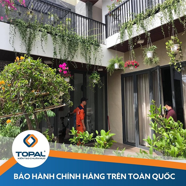 bảo hành cửa nhôm topal