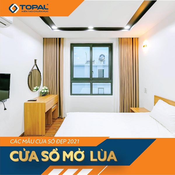 cửa sổ lùa nhôm topal
