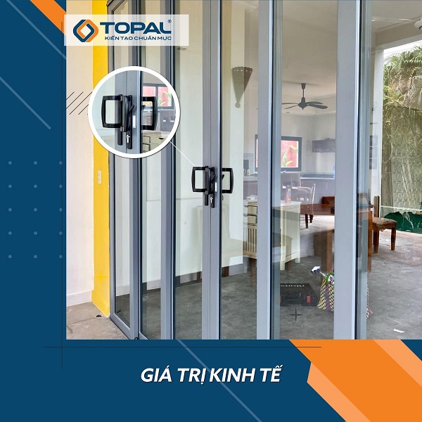 giá cửa nhôm topal