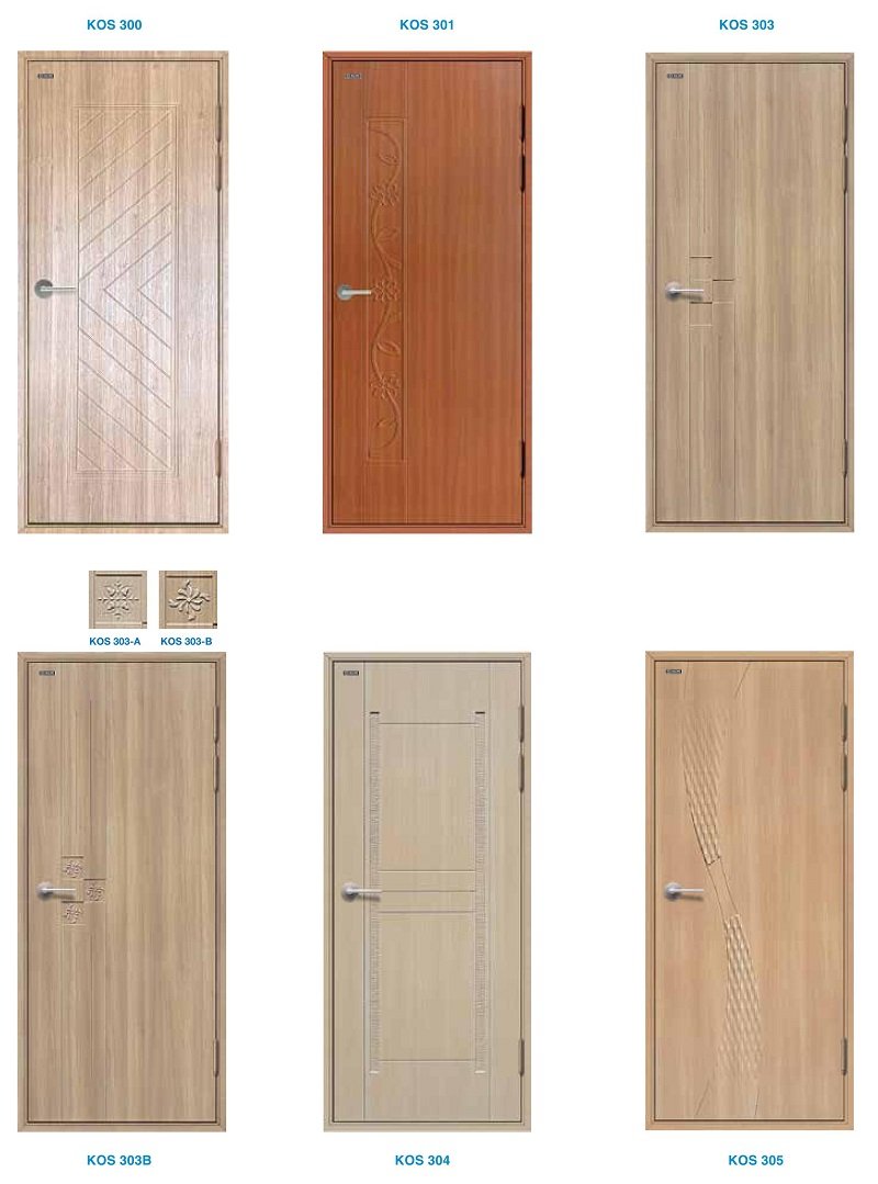 mẫu cửa nhựa abs hàn quốc