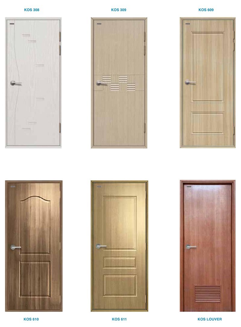 mẫu cửa nhựa abs hàn quốc