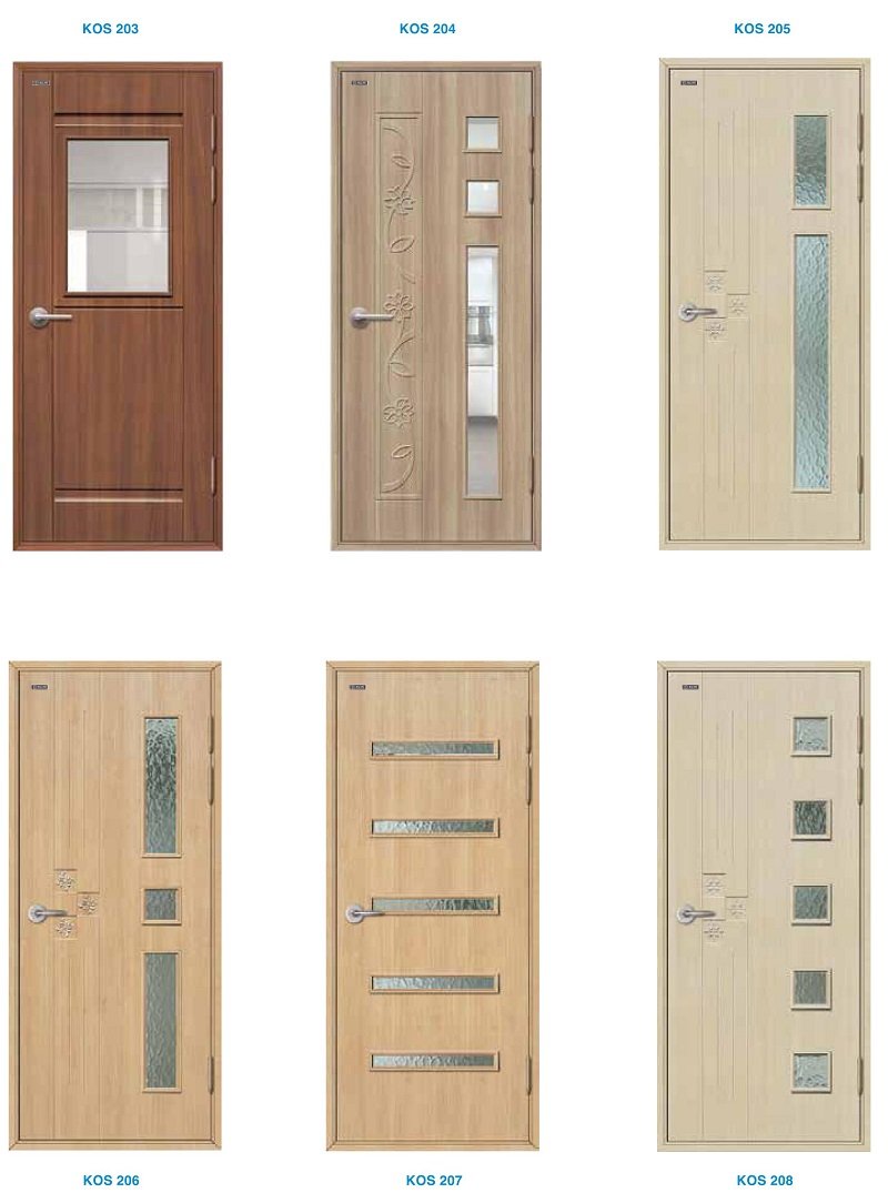 mẫu cửa nhựa abs hàn quốc