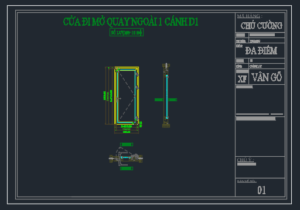 mẫu bản vẽ cad cửa xingfa