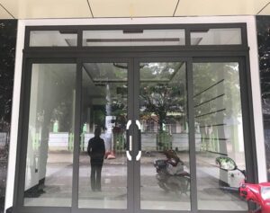 Báo giá cửa nhôm trượt quay ags100