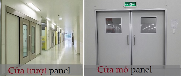 các loại cửa panel