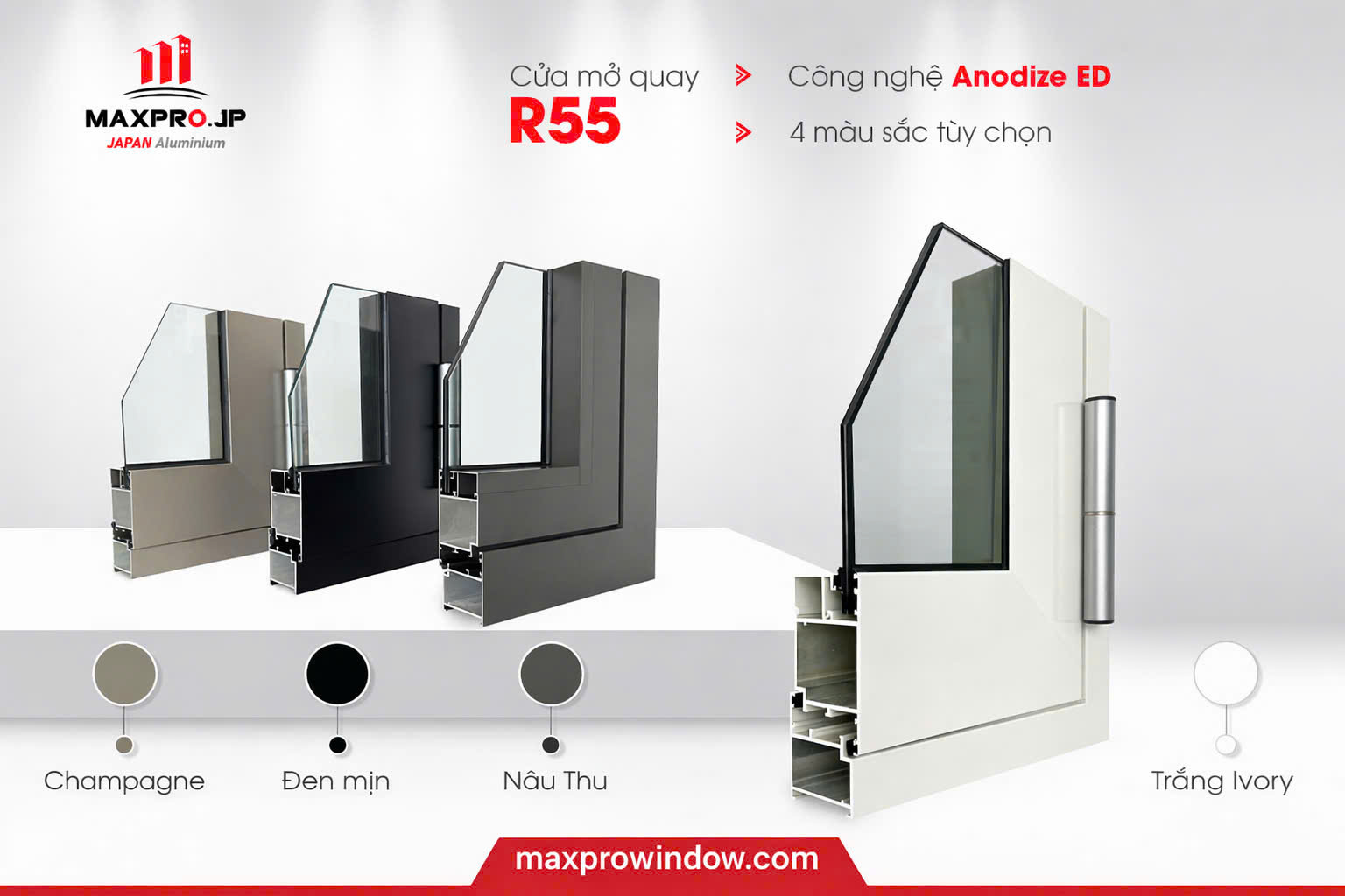 cửa nhôm maxpro