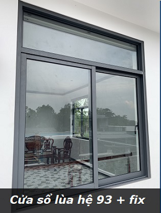 Cửa đi, cửa sổ lùa hệ 93