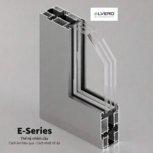 Cửa nhôm cầu cách nhiệt Alvero